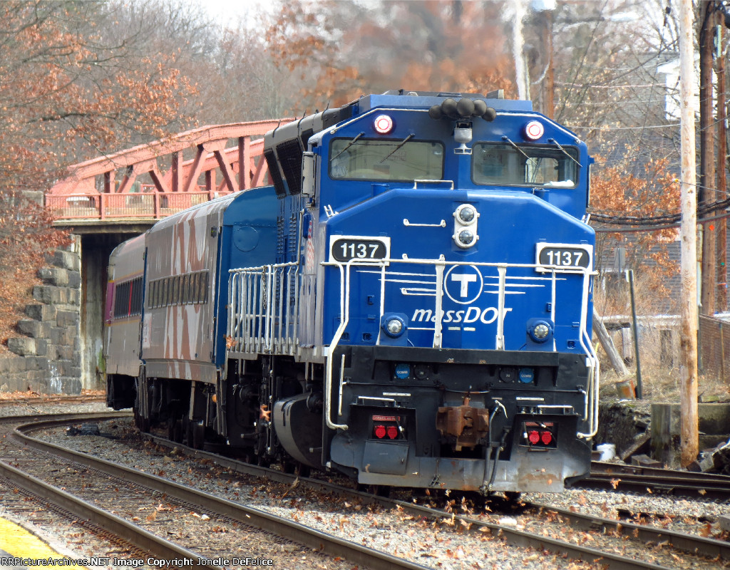 Inbound MBTA Commuter... 